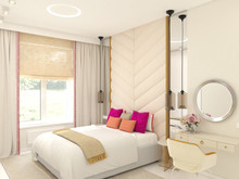 Квартира &laquo;Минимализм с всплеском авангарда.&raquo;, спальня . Фото № 24702, автор Саргин Сергей