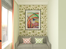 Квартира &laquo;Минимализм с всплеском авангарда.&raquo;, спальня . Фото № 24705, автор Саргин Сергей