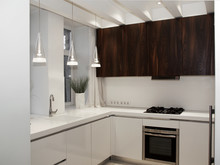 Квартира «Квартира Н», кухня . Фото № 24761, автор Степанец Ирина