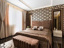 Квартира &laquo;Современный интерьер квартиры площадью 120 кв.м&raquo;, спальня . Фото № 24808, автор Design Interio 