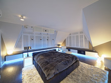 Квартира &laquo;Байкальские ночи &raquo;, спальня . Фото № 24811, автор AB-architects architects