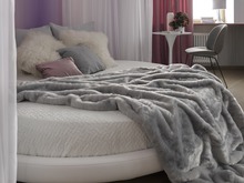 Квартира &laquo;Shades of blue&raquo;, спальня . Фото № 24966, автор Поздняков Иван