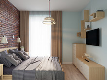 Квартира &laquo;Академия парк&raquo;, спальня . Фото № 25113, автор Сибилева-Гайсарова Алеся