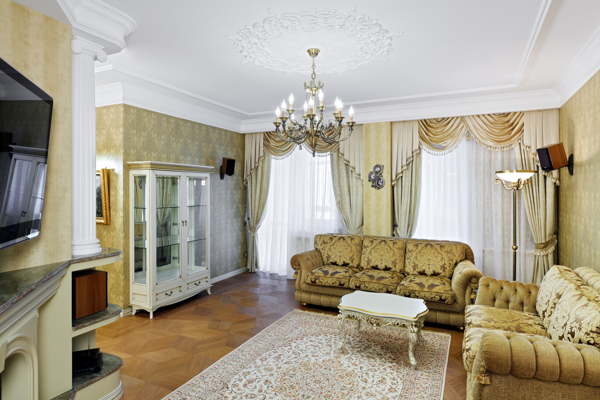 Квартира «», гостиная, фото из проекта 