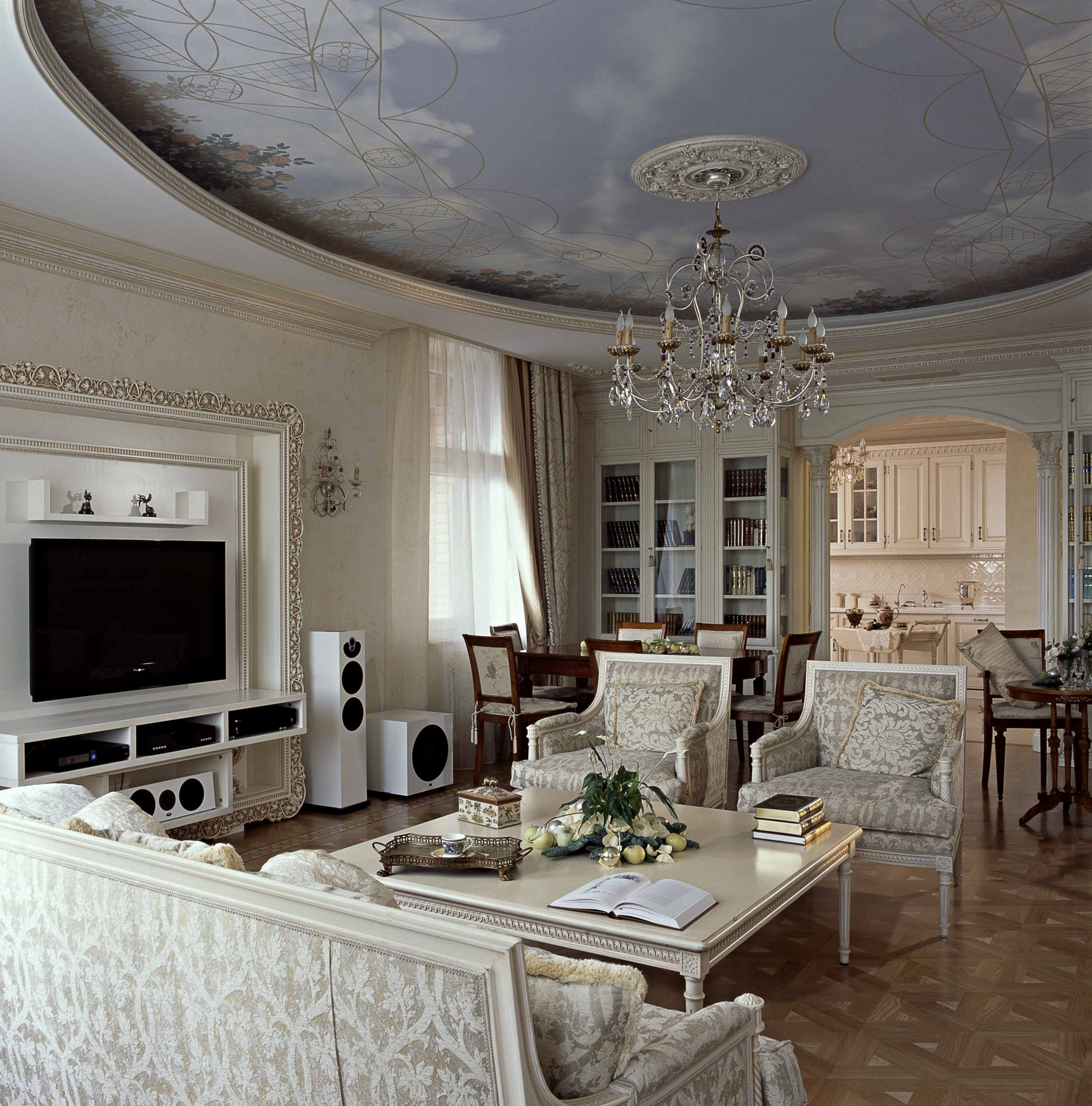 Квартира «», гостиная, фото из проекта 