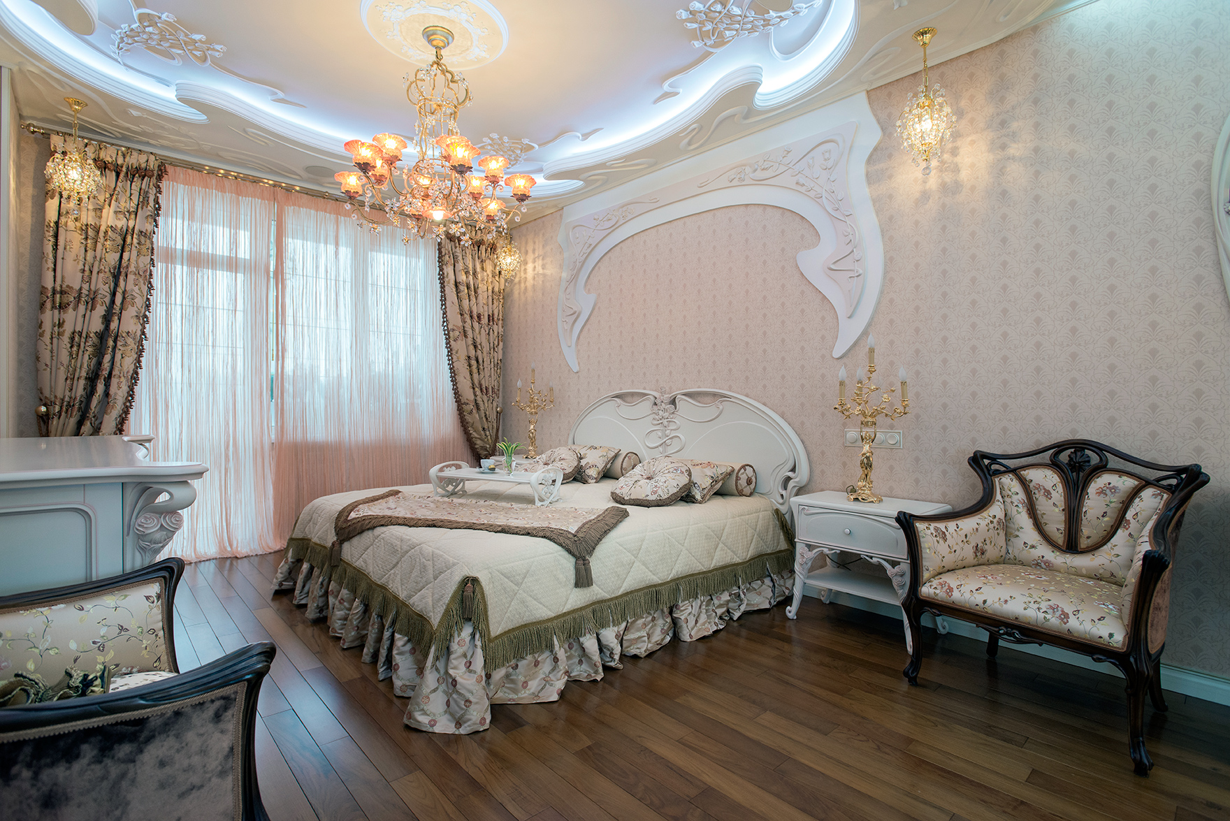 Квартира «», спальня, фото из проекта 