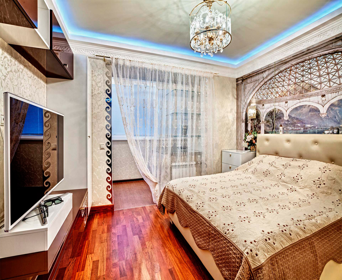 Квартира «», спальня, фото из проекта 