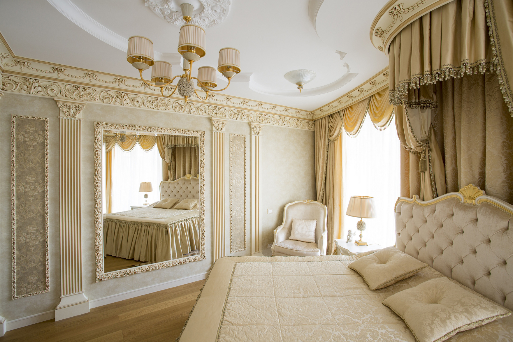 Квартира «», спальня, фото из проекта 