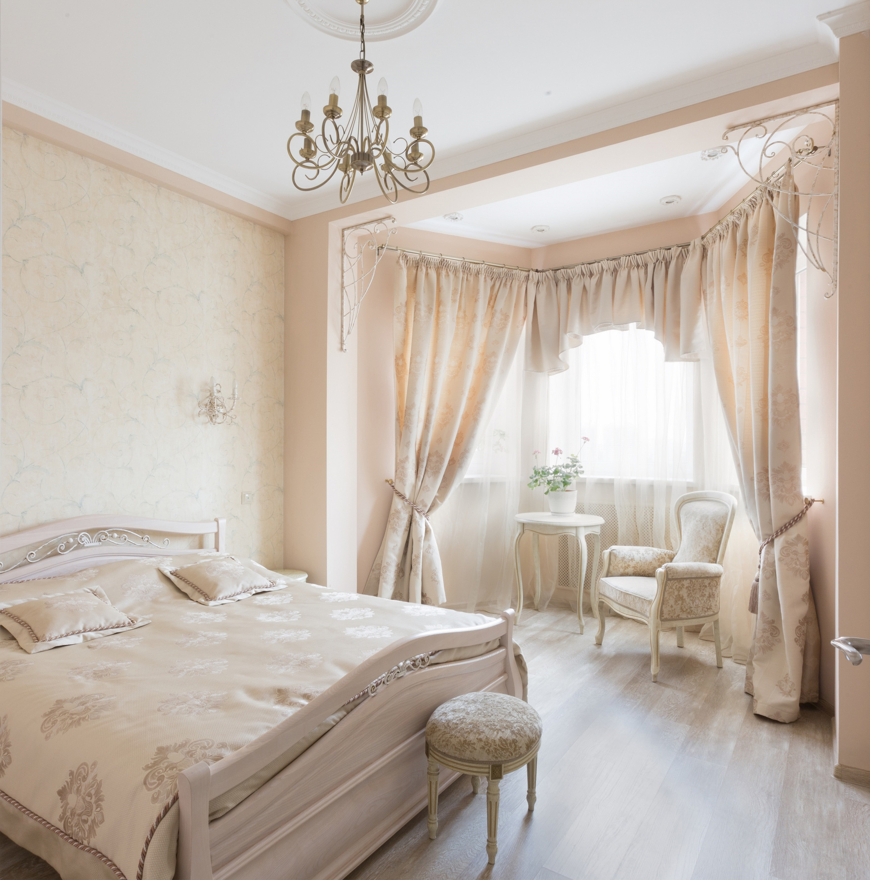 Квартира «», спальня, фото из проекта 