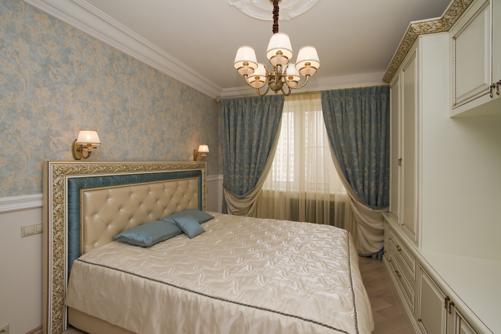Квартира «», спальня, фото из проекта 