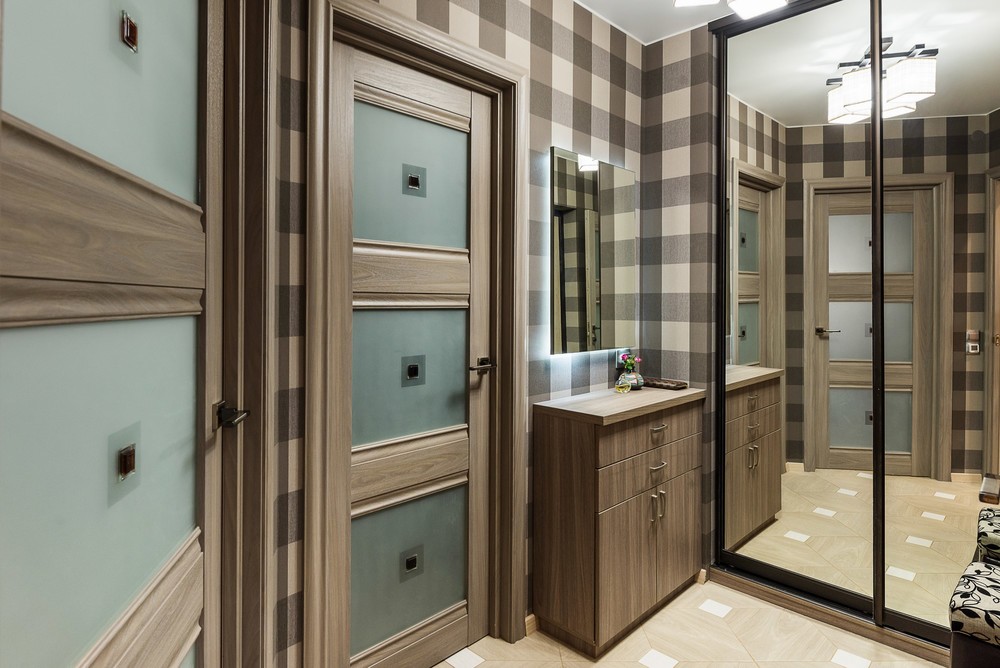 Квартира «Проект квартиры 45 кв.м в стиле», коридор, фото из проекта 