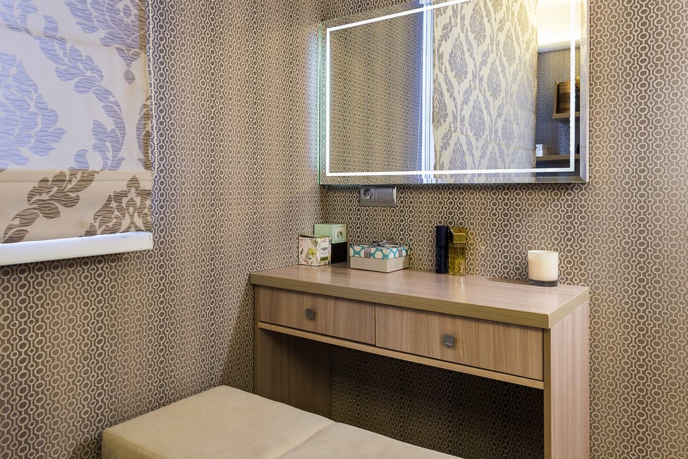 Квартира «Проект квартиры 45 кв.м в стиле», гостиная, фото из проекта 