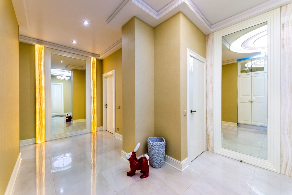 Квартира &laquo;Квартира в современном стиле,свободной планировки площадью 280 кв.м в г.Санкт-Петербурге&raquo;, холл, фото из проекта 