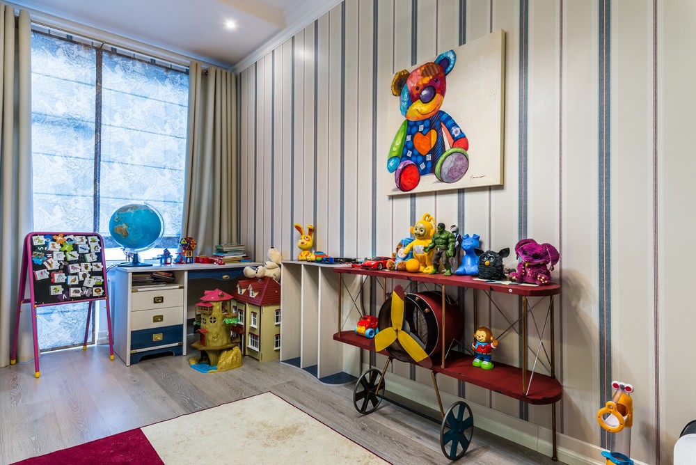 Квартира &laquo;Квартира в современном стиле,свободной планировки площадью 280 кв.м в г.Санкт-Петербурге&raquo;, детская, фото из проекта 