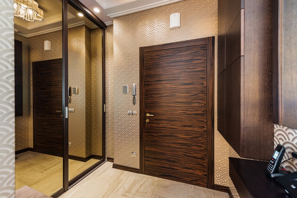 Квартира &laquo;Современный интерьер квартиры площадью 120 кв.м&raquo;, коридор, фото из проекта 