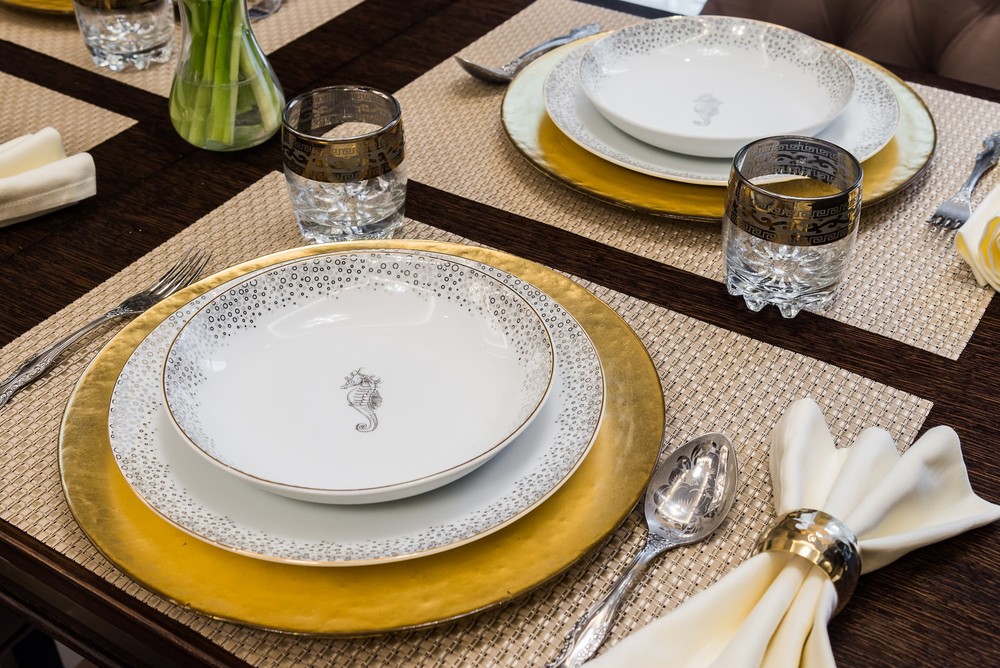 Квартира &laquo;Современный интерьер квартиры площадью 120 кв.м&raquo;, столовая, фото из проекта 