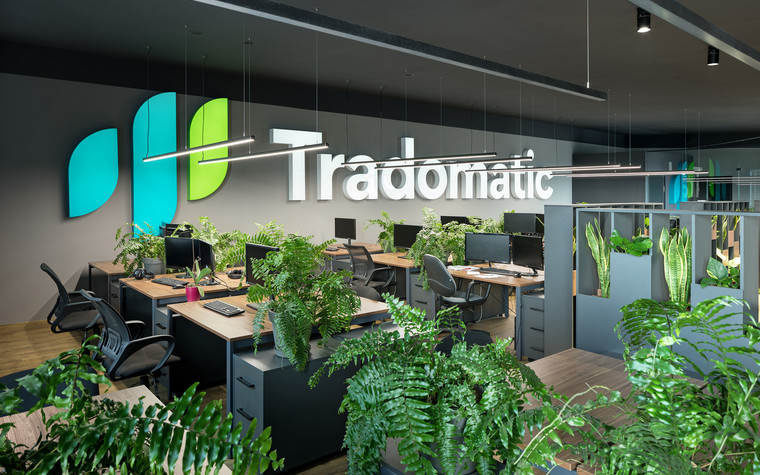 Дизайн офиса. офисы из проекта Tradomatic , фото №102040