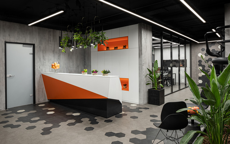 Дизайн офиса. офисы из проекта Офис компании Афина, фото №103510