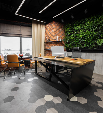 Дизайн офиса. офисы из проекта Офис компании Афина, фото №103521