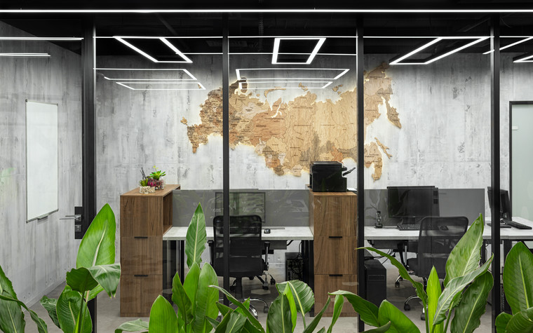 Дизайн офиса. офисы из проекта Офис компании Афина, фото №103518