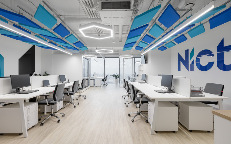 Дизайн офиса. офисы из проекта Штаб-квартира Nicton в Москва-Сити, фото №105147