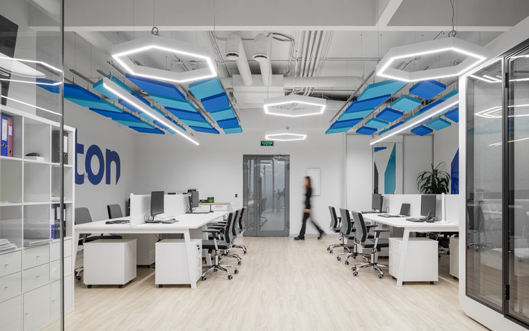 Дизайн офиса. офисы из проекта Штаб-квартира Nicton в Москва-Сити, фото №105154