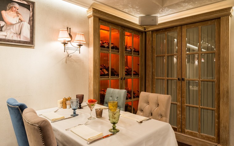 Ресторан. ресторан из проекта Ресторан грузинской кухни в центре города Санкт-Петербурга, фото №78530