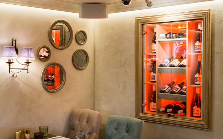 Ресторан. ресторан из проекта Ресторан грузинской кухни в центре города Санкт-Петербурга, фото №78532