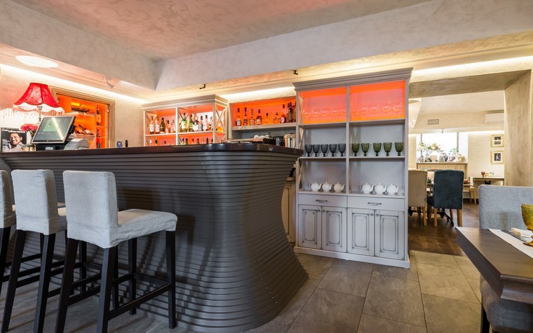 Ресторан. ресторан из проекта Ресторан грузинской кухни в центре города Санкт-Петербурга, фото №78537