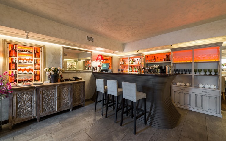 Ресторан. ресторан из проекта Ресторан грузинской кухни в центре города Санкт-Петербурга, фото №78539