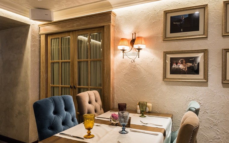 Ресторан. ресторан из проекта Ресторан грузинской кухни в центре города Санкт-Петербурга, фото №78522