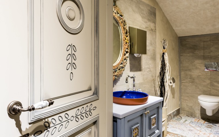 Ресторан. ресторан из проекта Ресторан грузинской кухни в центре города Санкт-Петербурга, фото №78546