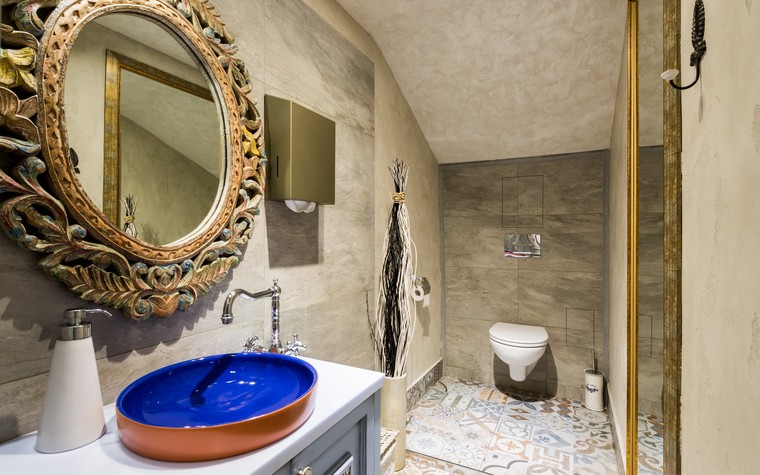 Ресторан. ресторан из проекта Ресторан грузинской кухни в центре города Санкт-Петербурга, фото №78549