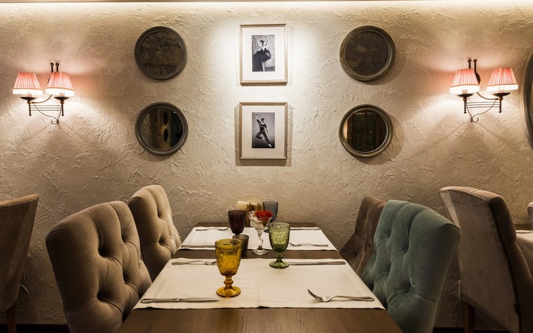 Ресторан. ресторан из проекта Ресторан грузинской кухни в центре города Санкт-Петербурга, фото №78525