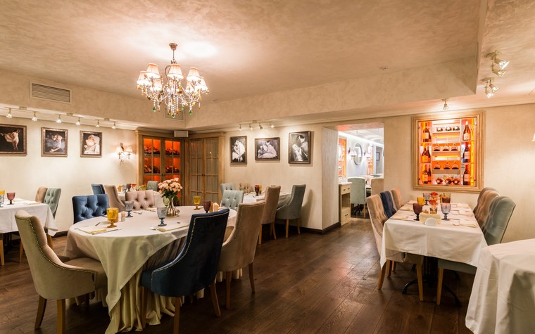 Ресторан. ресторан из проекта Ресторан грузинской кухни в центре города Санкт-Петербурга, фото №78529