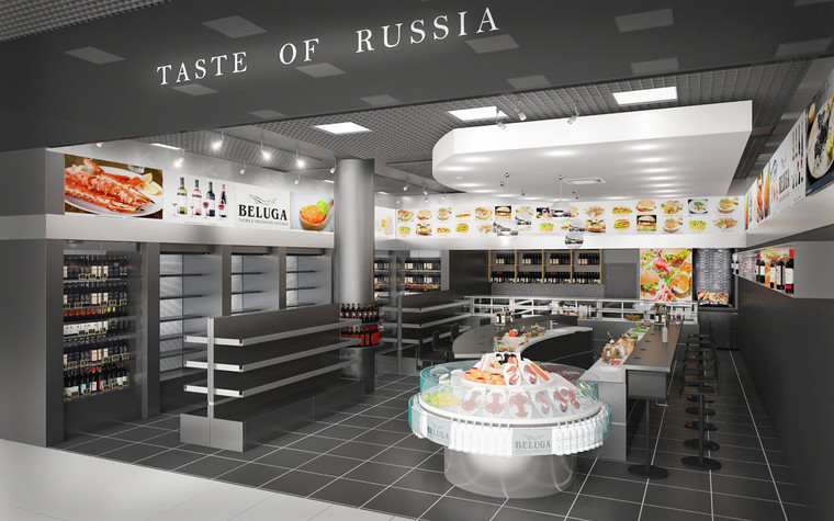 Торговая зона. торговые зоны  из проекта TASTE OF RUSSIA МОРЕПРОДУКТЫ, фото №93040