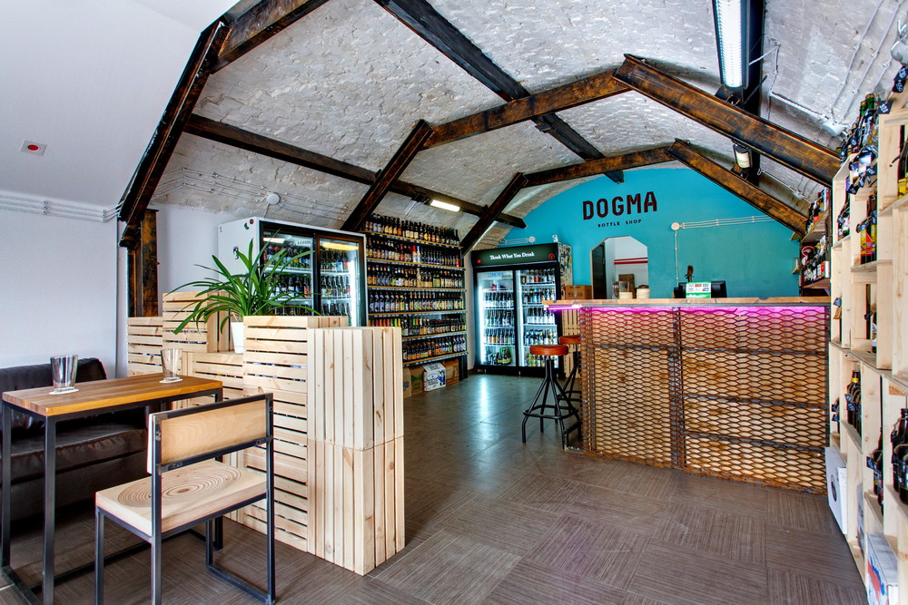 Торговая зона «DOGMA bottle shop», торговые зоны , фото из проекта 